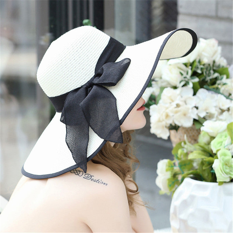 Leichter Damen-Sommerhut mit breiter Krempe und stilvollem Design – Vivian