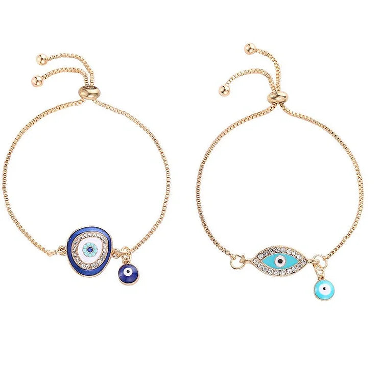 Evil Eye Bracelet in Ethnic Style – Selene