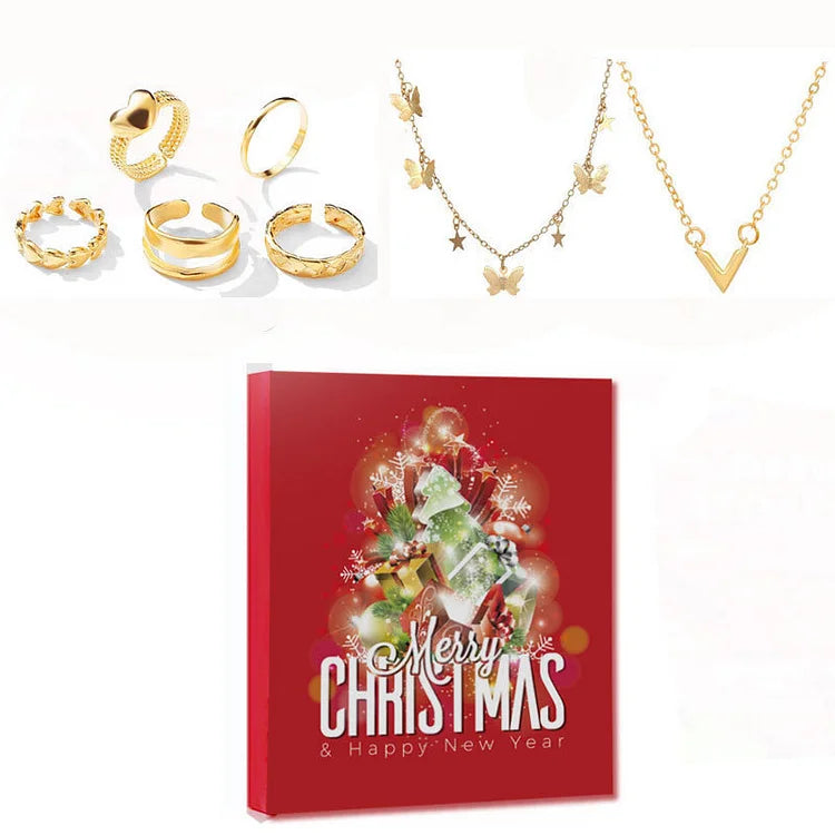 Golden/Silver Jewelry Advent Calendar – Livia