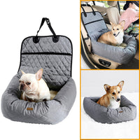 Versatile Dog Bed Car Seat - SafeRide