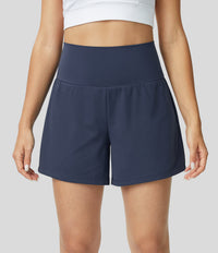Breathable & Quick-Drying High-Waist Fitness Shorts for Women – Mirabella