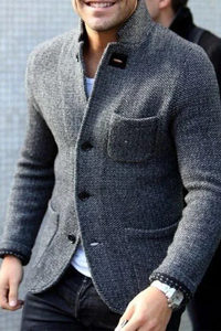 Comfortable Retro Knit Men's Vest – Jasper
