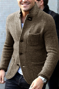 Comfortable Retro Knit Men's Vest – Jasper