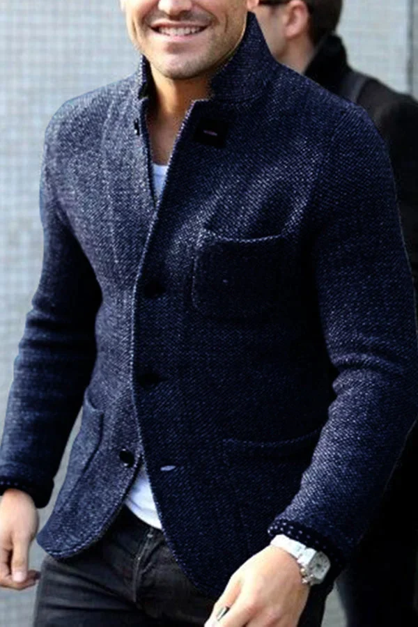 Comfortable Retro Knit Men's Vest – Jasper