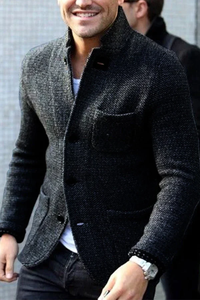 Comfortable Retro Knit Men's Vest – Jasper