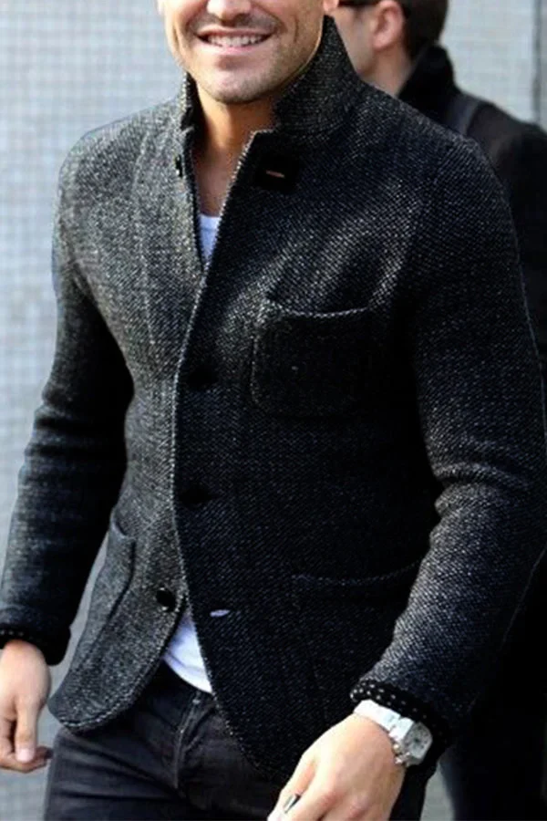 Comfortable Retro Knit Men's Vest – Jasper