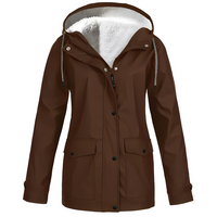 Fleece-Lined Women's Rain Jacket - WarmWarder