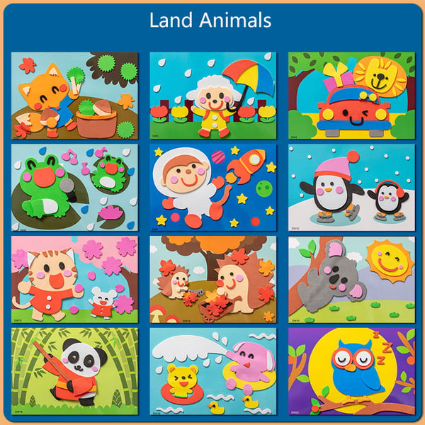 3D Tier Sticker Set - Fantasy Flora