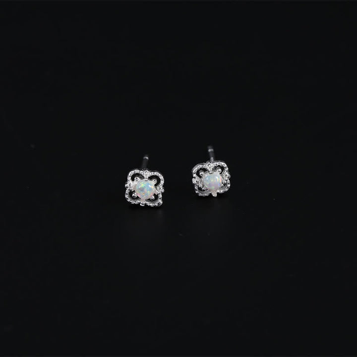 Delikate vintage-øreringe med opal – Seraphina