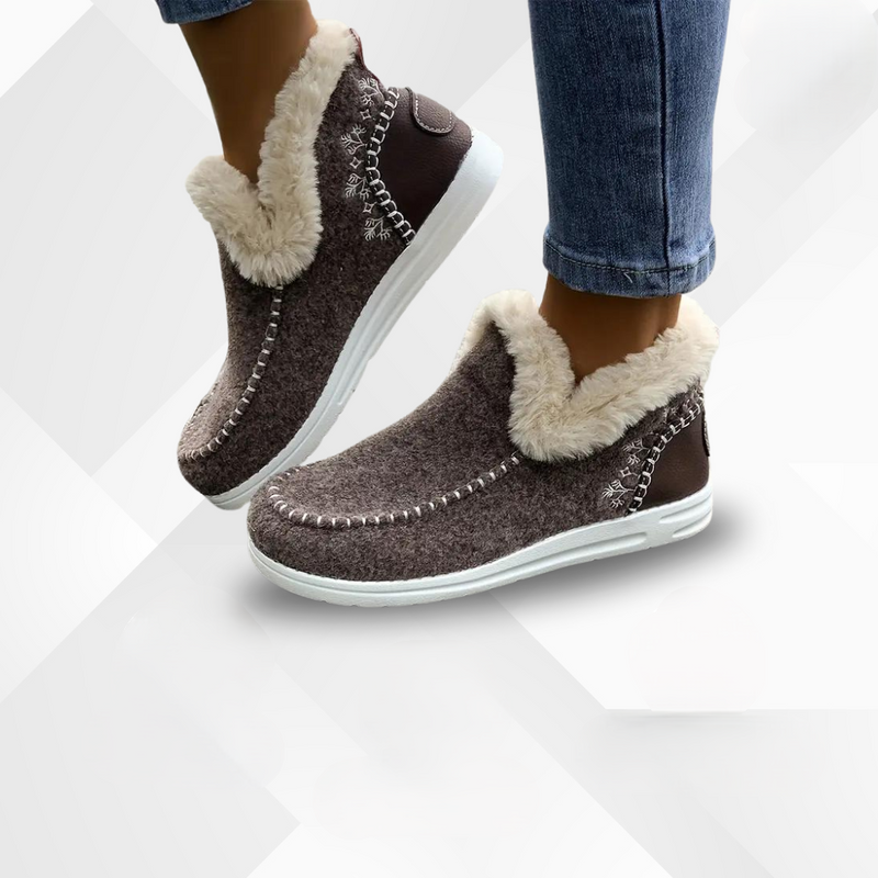 Women's Comfort Shoes with Plush Lining – Valeria