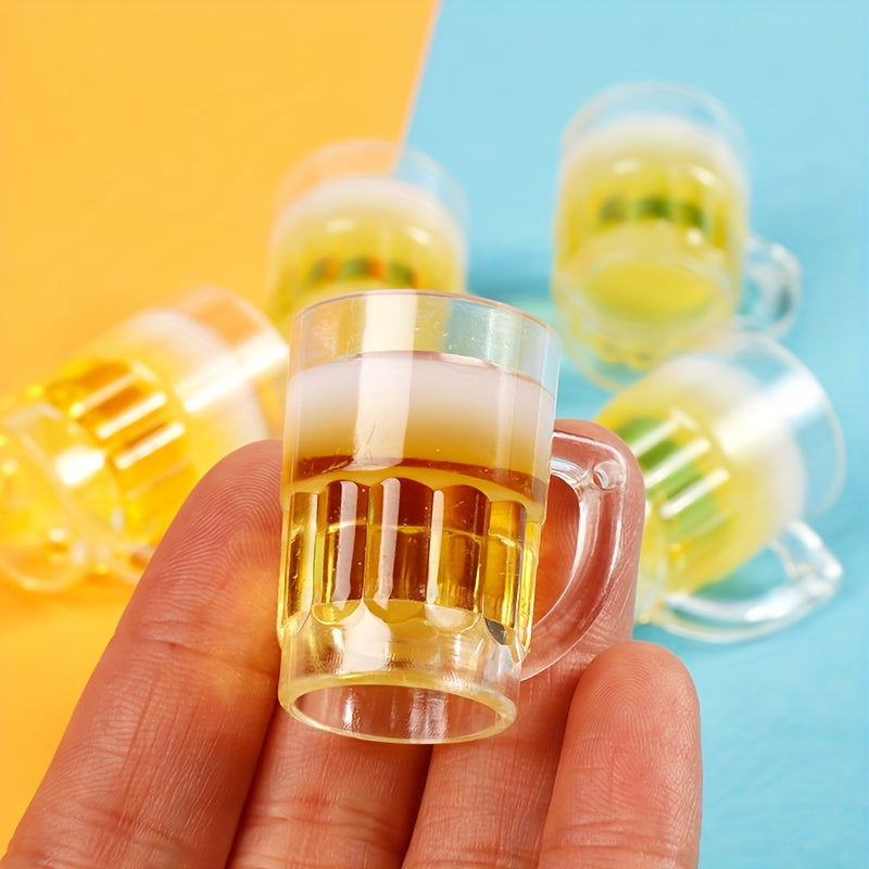 30 Pieces Mini Beer Glasses Made of Resin – Mini Beer Set Oktoberfest 2025