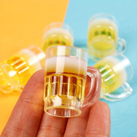 30 Pieces Mini Beer Glasses Made of Resin – Mini Beer Set Oktoberfest 2025