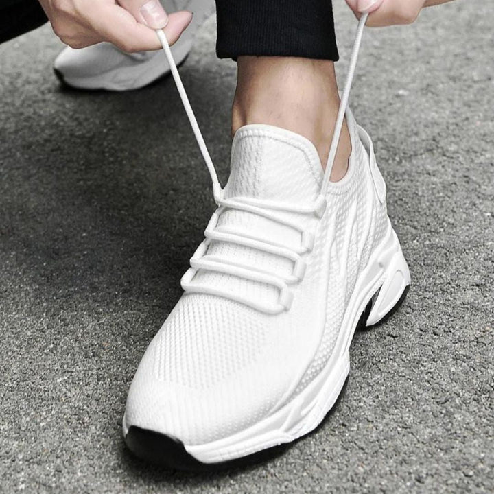 Diskrete hævende herresneakers med stil – MaxLift Boost