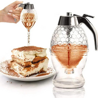 Dispensador de miel elegante y práctico – HoneySaver