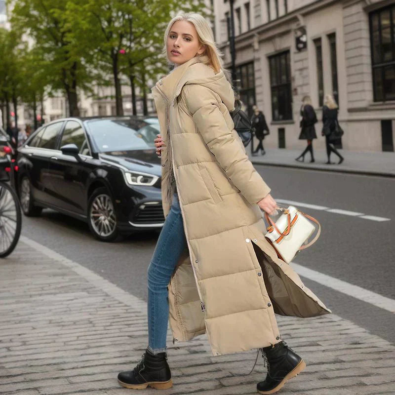 Long Women's Winter Jacket - Isabella