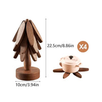 Stylish Wooden Coasters – NatureGuard