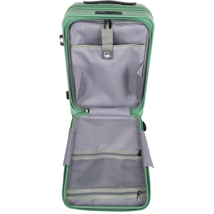 Hard shell suitcase with laptop compartment – Vienna
