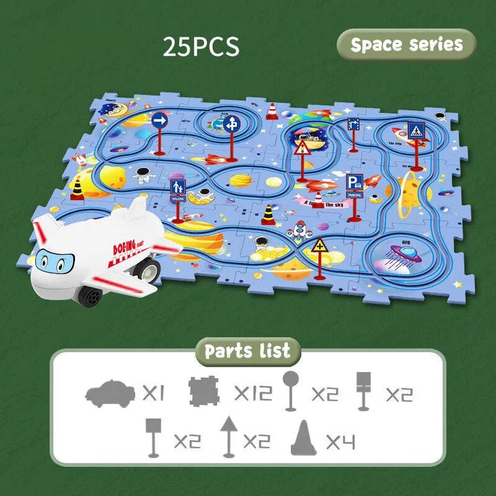Set de rompecabezas de vehículos formativos - CleverKids