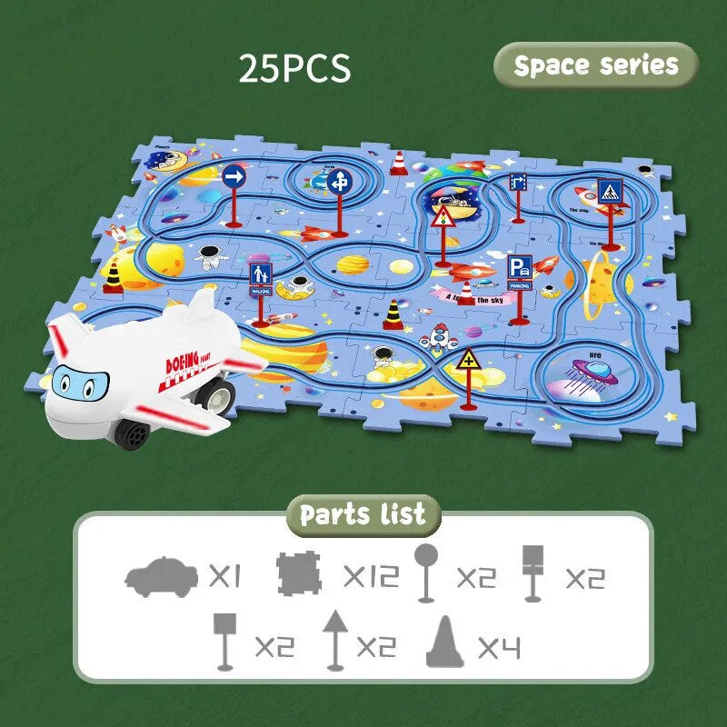 Set de rompecabezas de vehículos formativos - CleverKids