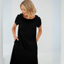 Stylisches Sommerkleid aus Leinen-Baumwoll-Mix - LinaLuft