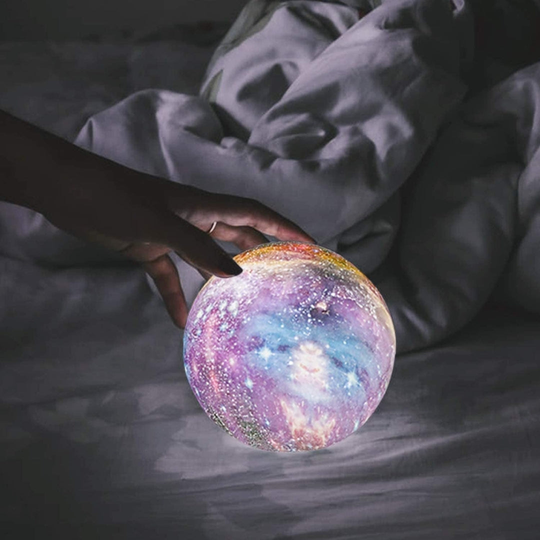 Natlampe med stjernehimmel og touch-kontrol - Orion