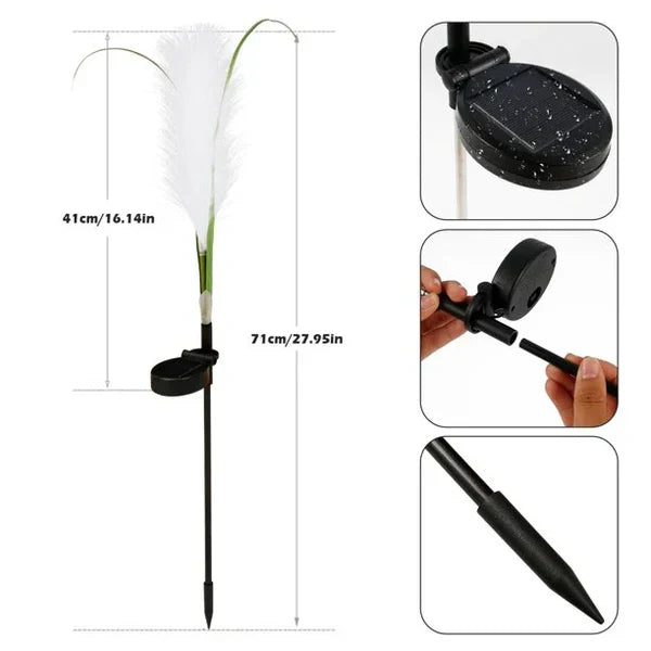 Dekorativ Rattan Havebelysning - SunReed
