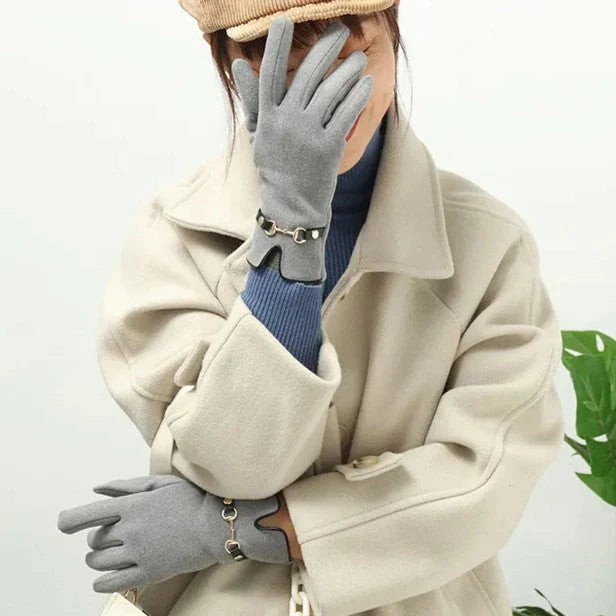 Stilvolle Herbst- und Winterhandschuhe für Damen - Amelia