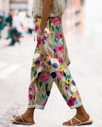 Happy Colorful Women's Jogging Pants - Juno