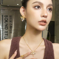 Lily Leaf Earrings – Floriana