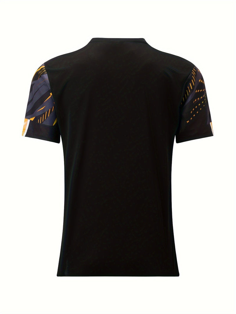 Short-sleeve shirt with stripe pattern summer style men's look - Timo