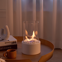 Klassisk olielampe med åben flamme - Lumora