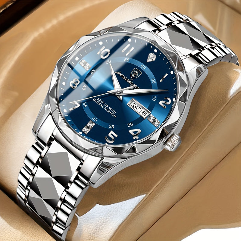 Multifunctional Waterproof Sports Watch for Men - Titanium