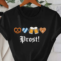 Camiseta de manga corta para mujer – Anneliese Oktoberfest 2025