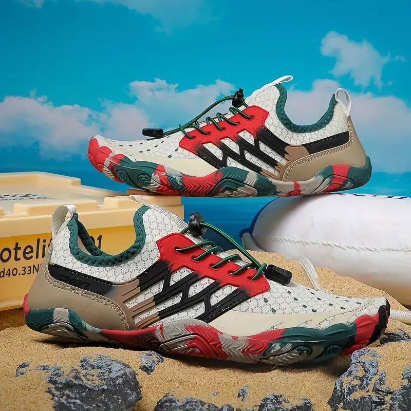 Colorful Women's Barefoot Water Shoes - AquaStride