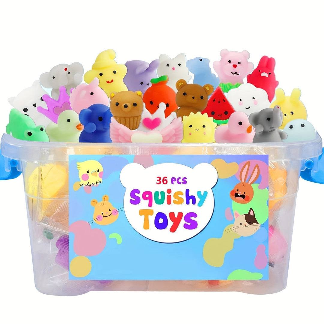 36 Cute Squishy Animal Toys - Kawaii Squeezies