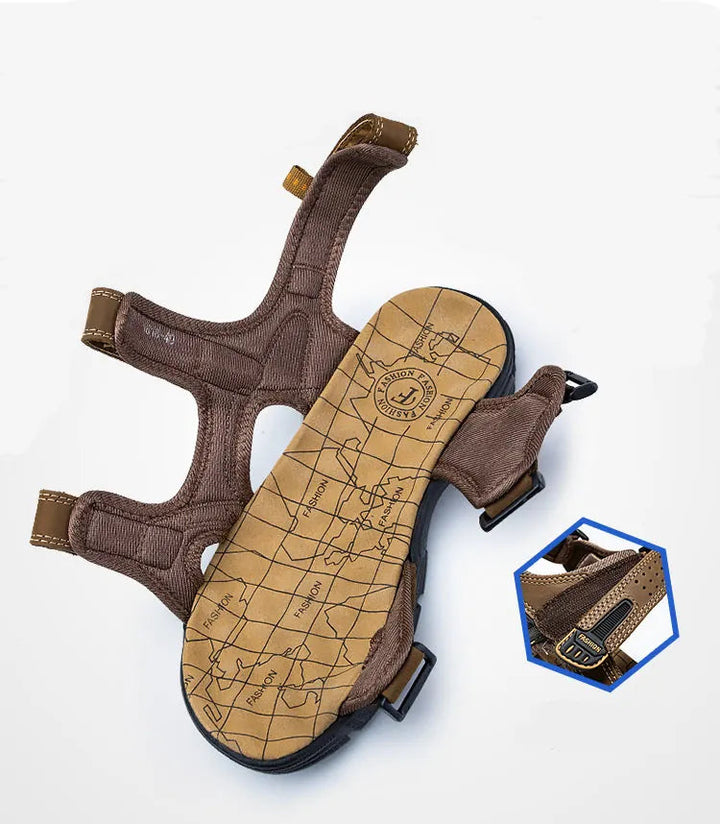 Breathable & Comfortable Men's Sandals with Ergonomic Footbed – Jonas