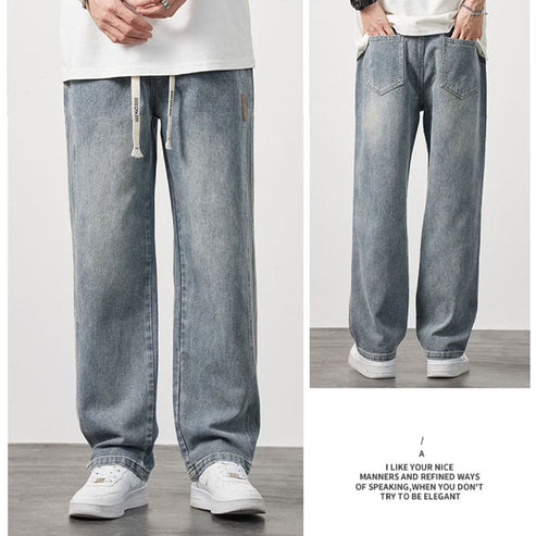 Luftige herrejeans med lige ben – Julian