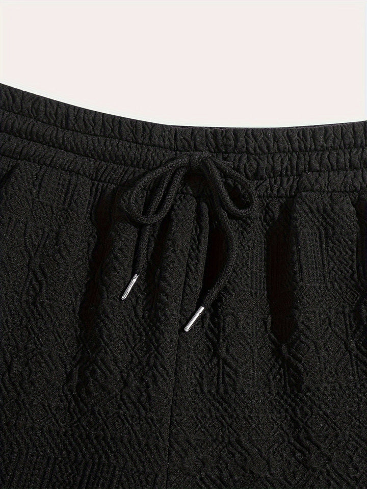 Sommer Shorts Herren Basic Look mit Kordelzug Komfort - Finn