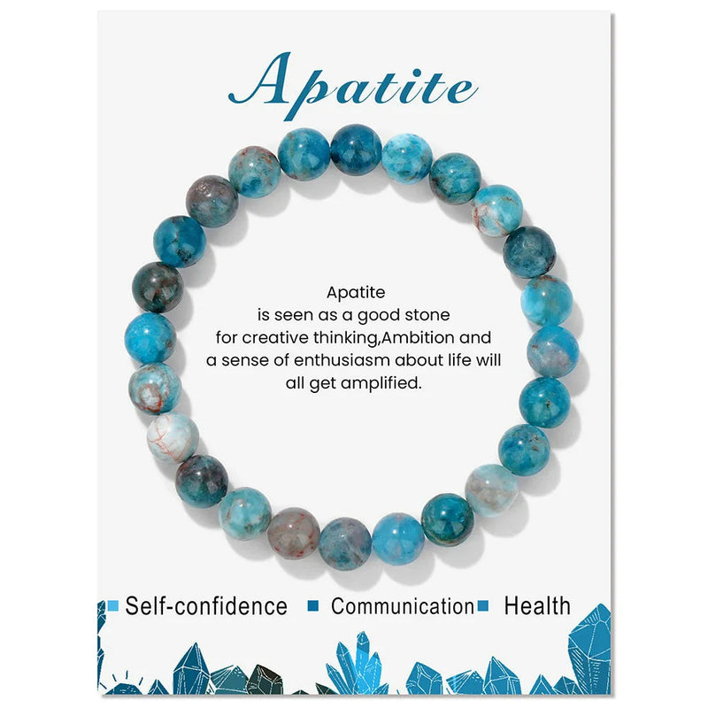 Natural Crystal Healing Energy Bracelet – Aria