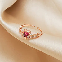 Red Crystal Love Ring – Scarlett