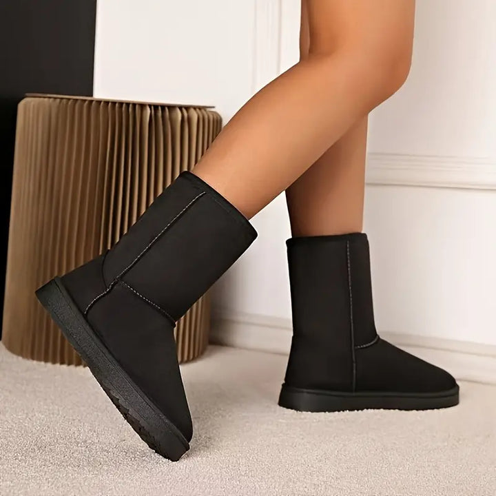 Varme slip-on støvler med fleecefor – Aria
