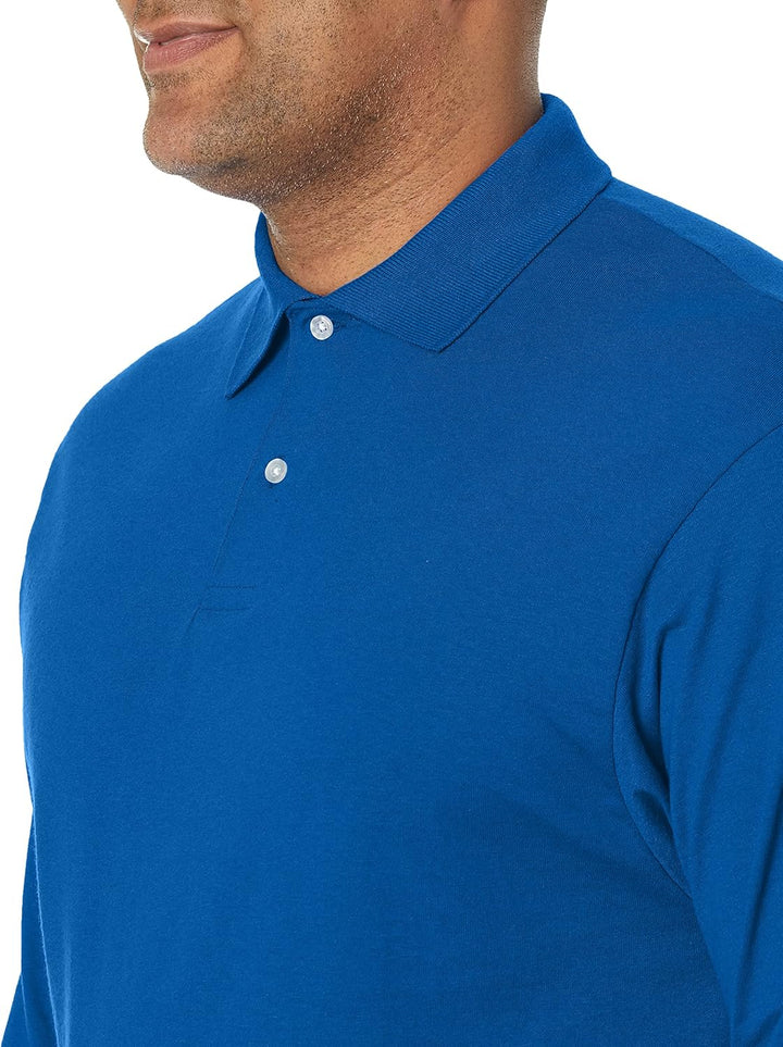 Men's Long Sleeve Polo - Mark