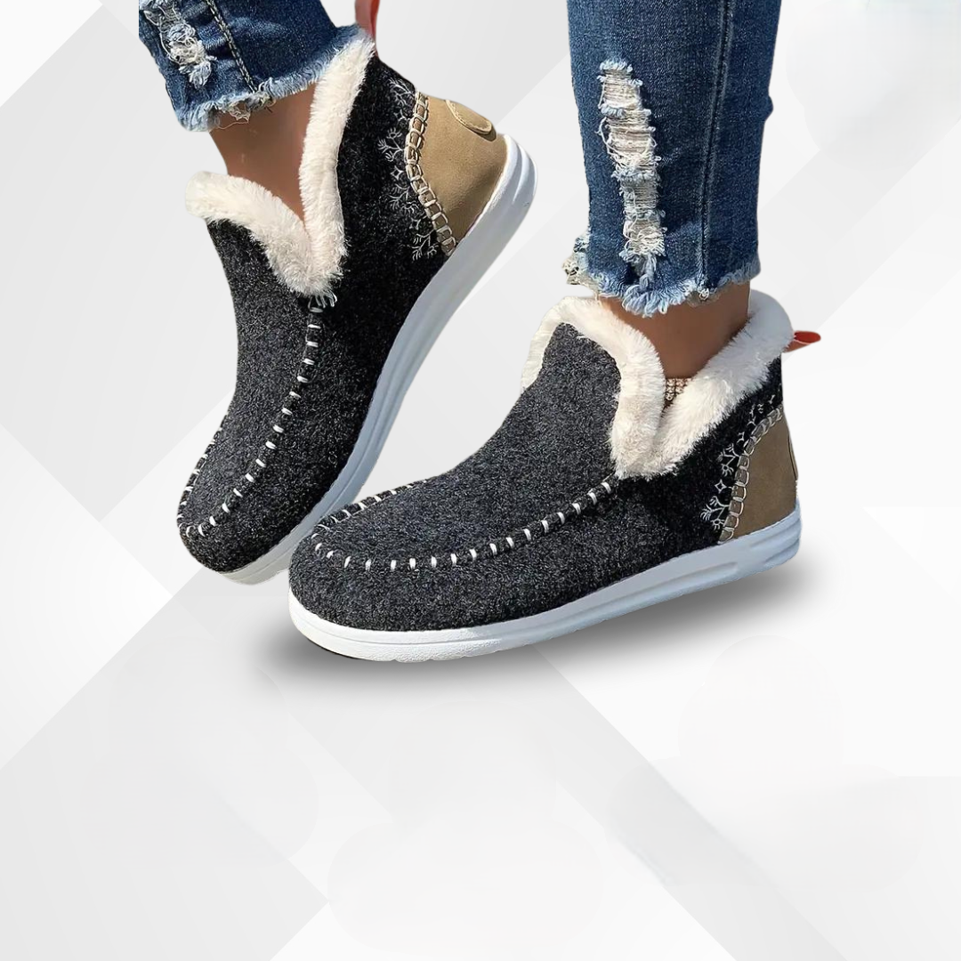 Women's Comfort Shoes with Plush Lining – Valeria