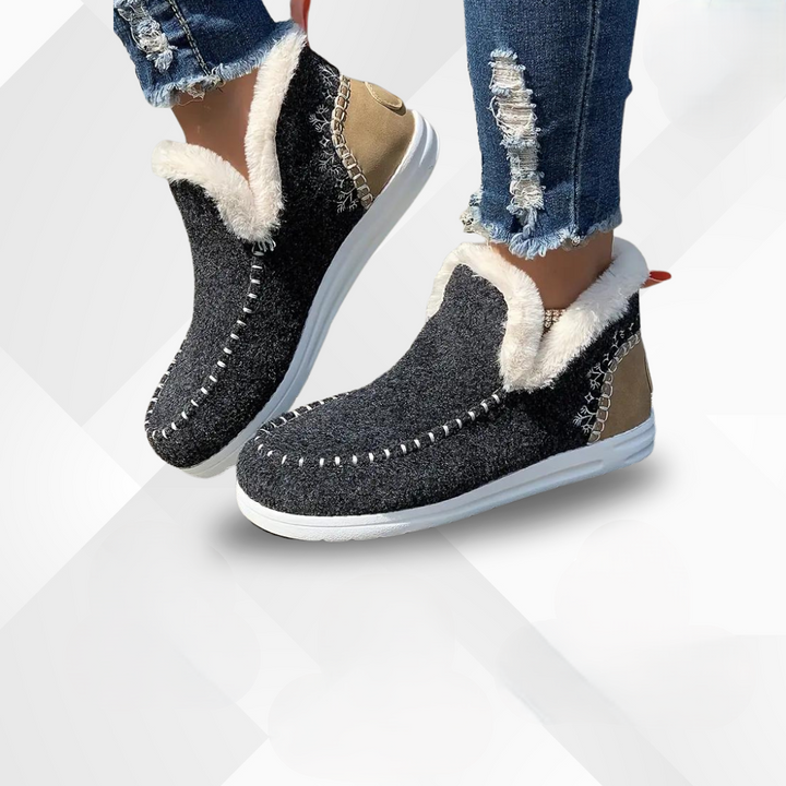 Women's Comfort Shoes with Plush Lining – Valeria