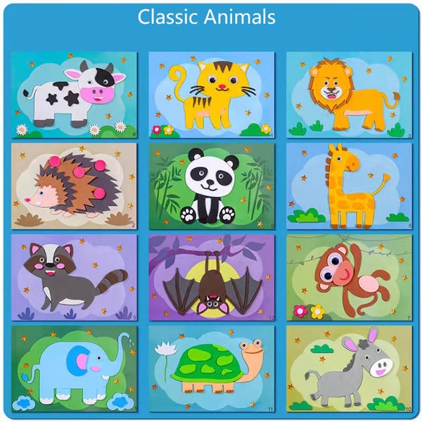 3D Tier Sticker Set - Fantasy Flora