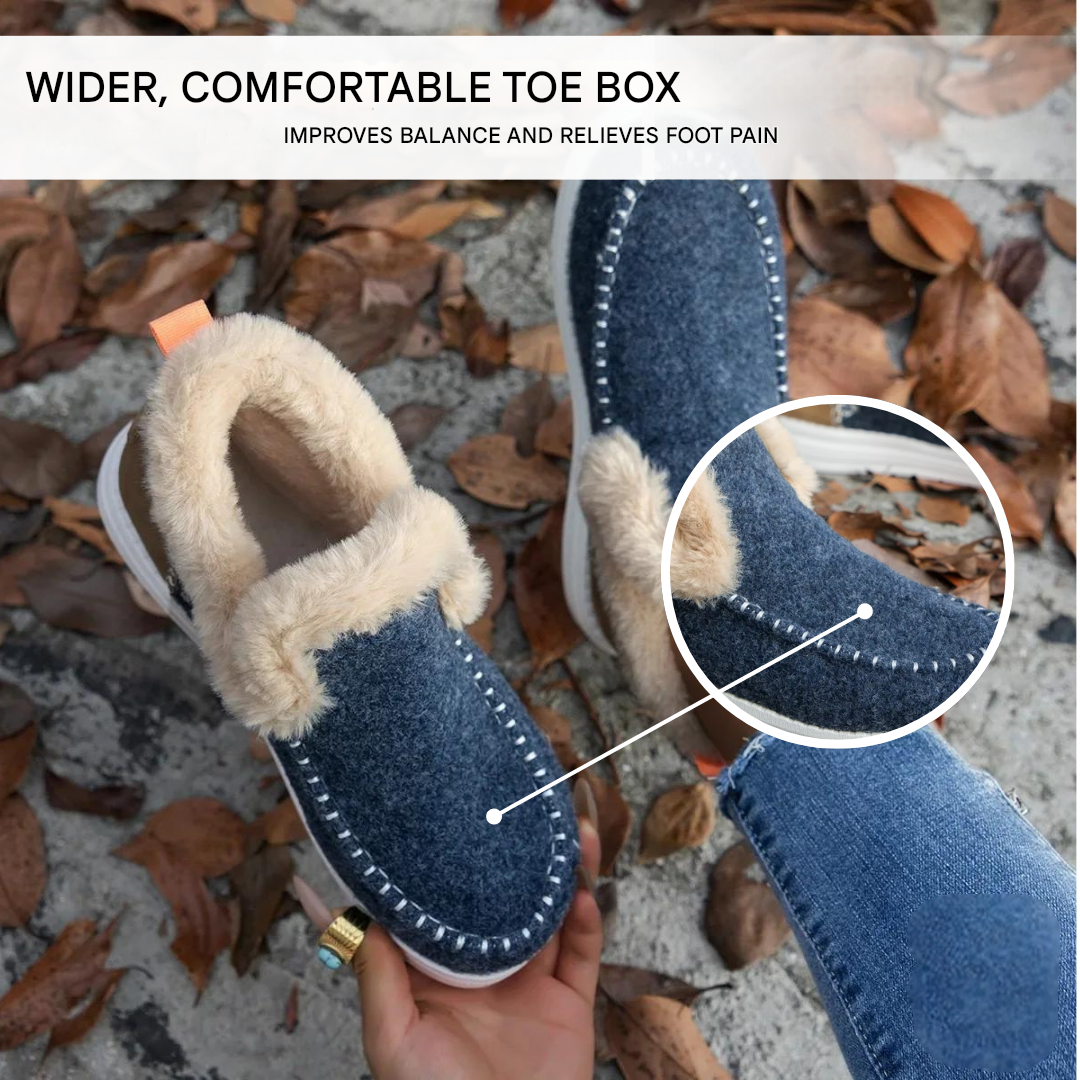 Women's Comfort Shoes with Plush Lining – Valeria