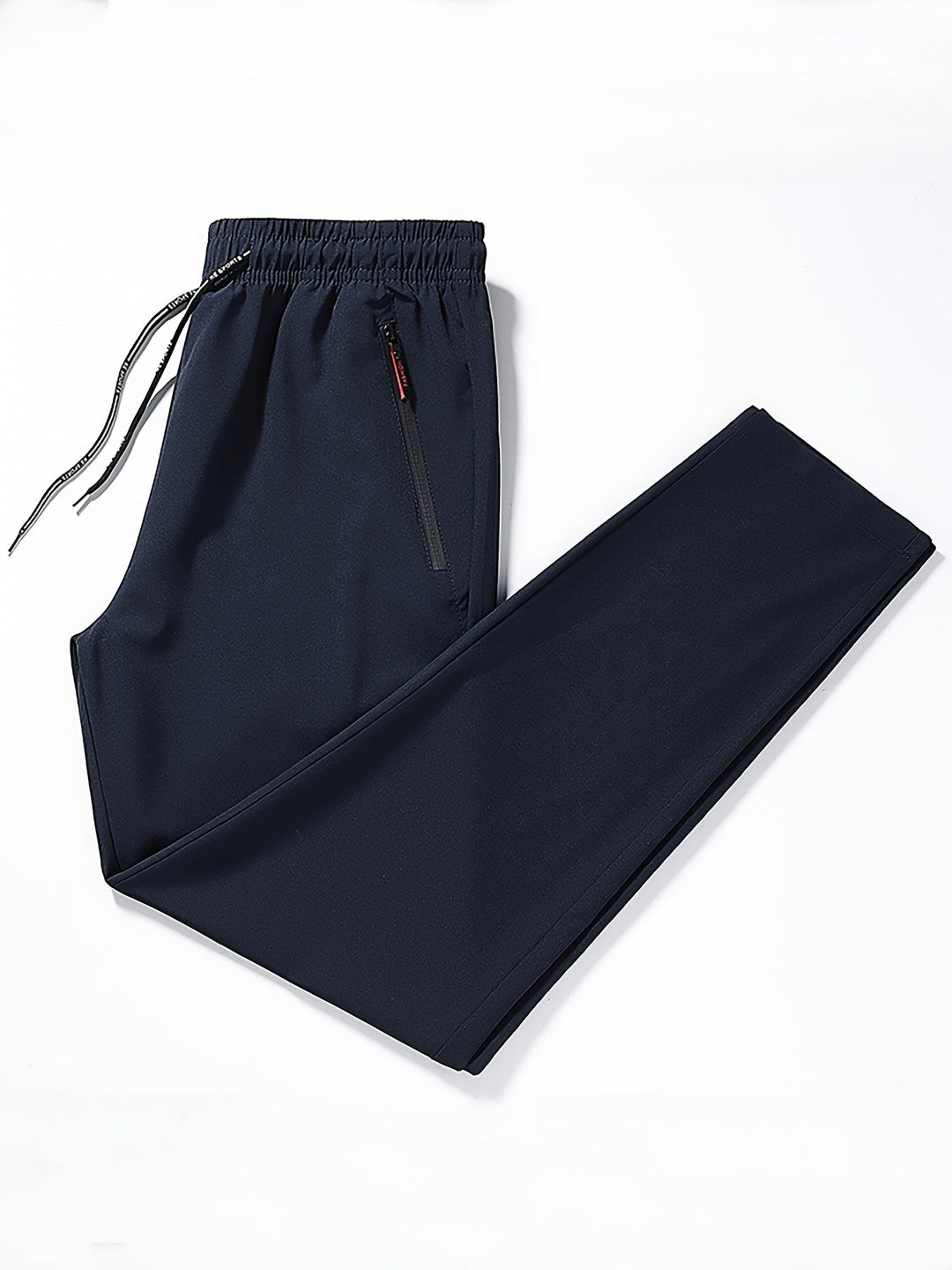Solid-colored jogging pants with zipper details - Milan