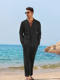 Two-piece Linen Set for Men – Milo