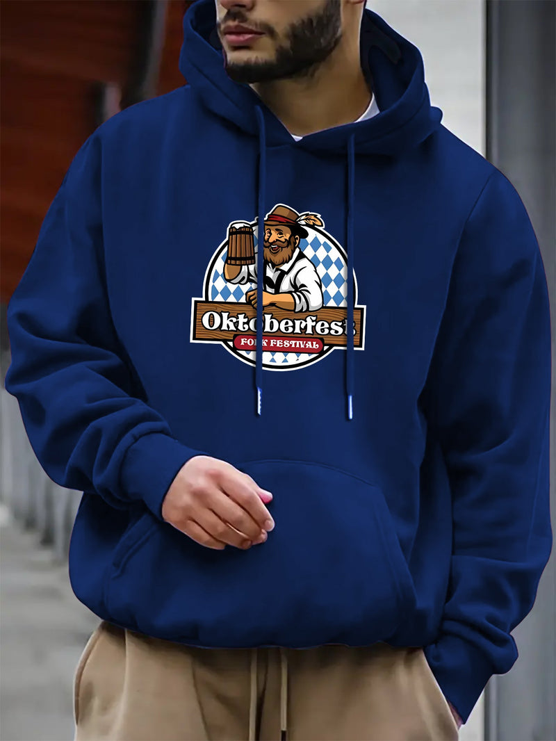 Comfortable Men's Hoodie – Thomas Oktoberfest 2025
