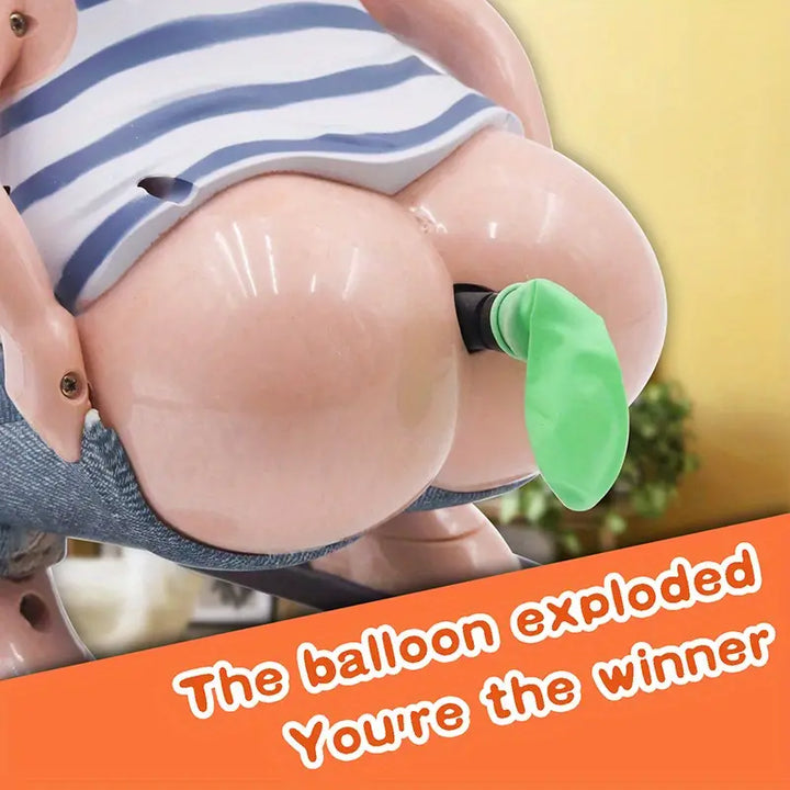 Sticky Stress Relief Balloon Game - Farty Guy